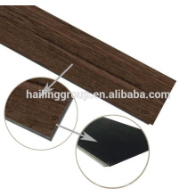 Click vinyl flooring plank with wood texture PVC click flooring plank